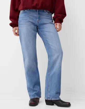 Jeans dalla vestibilità dritta