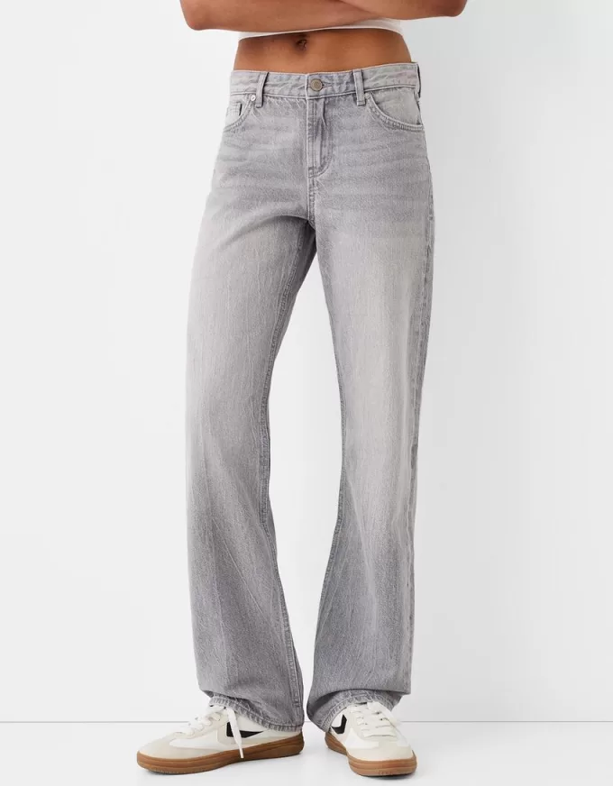 Jeans dalla vestibilità dritta