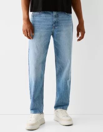 Jeans dalla vestibilità dritta