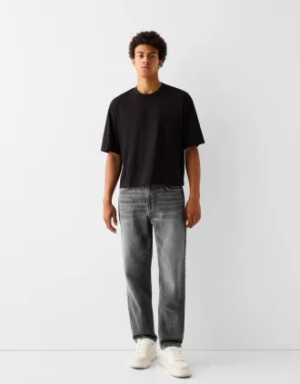 Jeans dalla vestibilità dritta