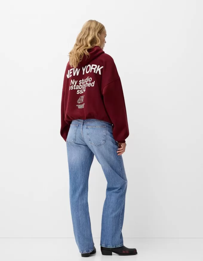 Jeans dalla vestibilità dritta