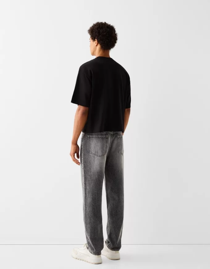 Jeans dalla vestibilità dritta