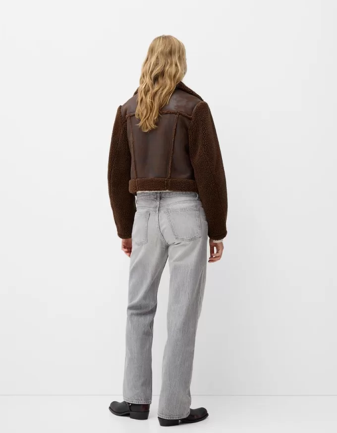 Jeans dalla vestibilità dritta