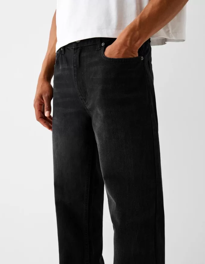 Jeans dalla vestibilità dritta