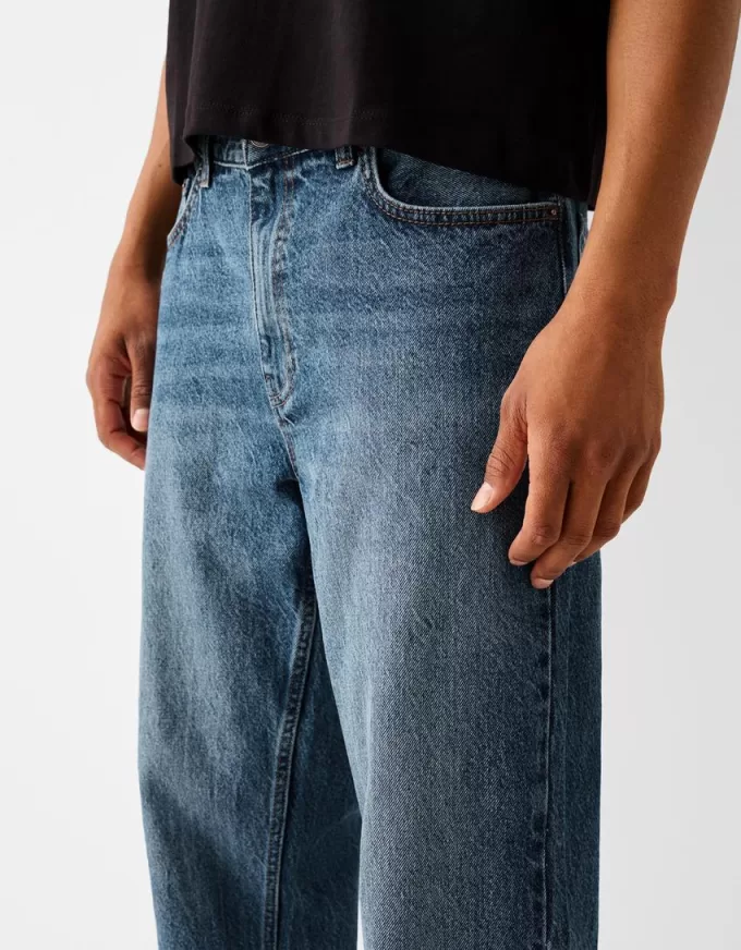 Jeans dalla vestibilità dritta