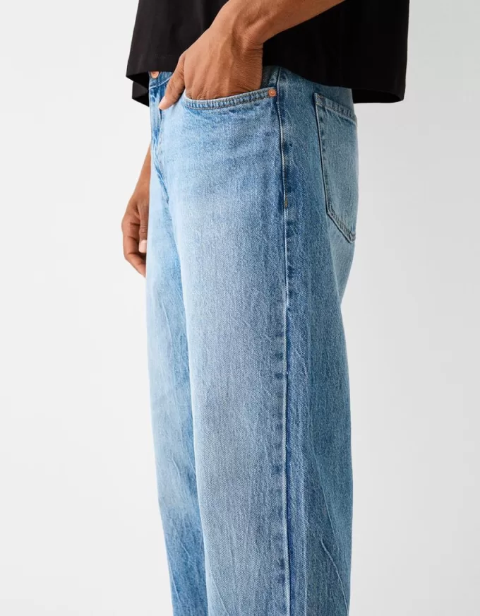 Jeans dalla vestibilità dritta