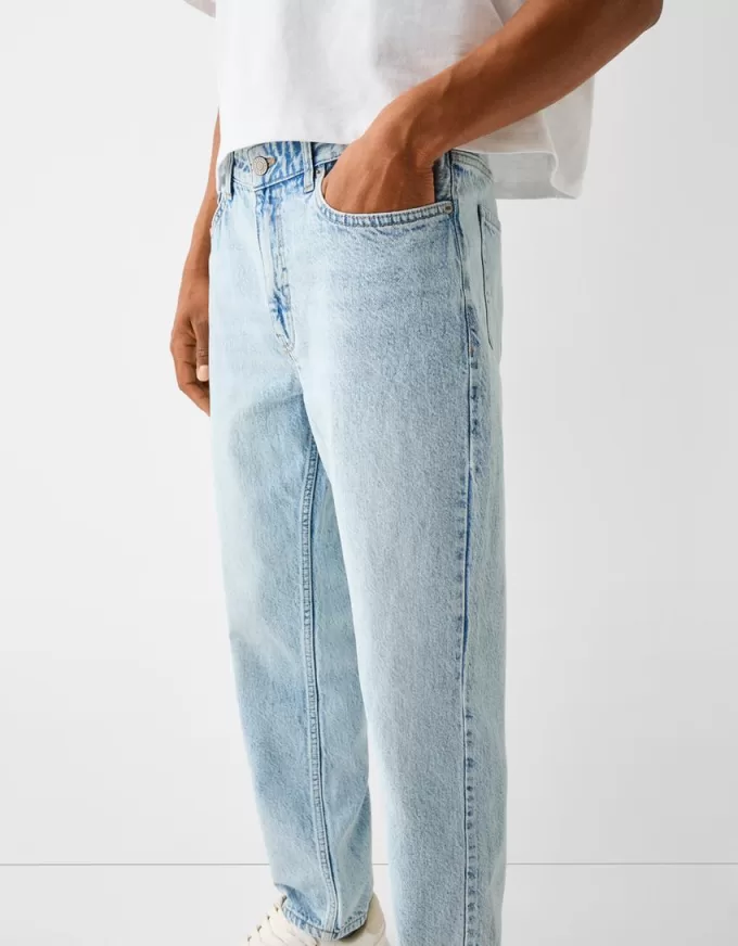 Jeans dalla vestibilità dritta