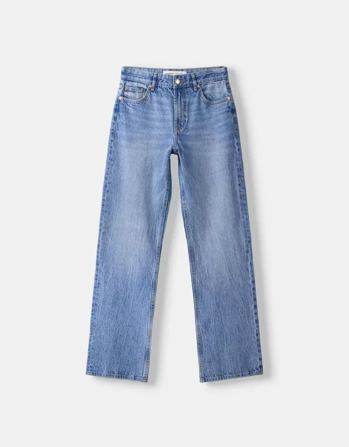 Jeans dalla vestibilità dritta