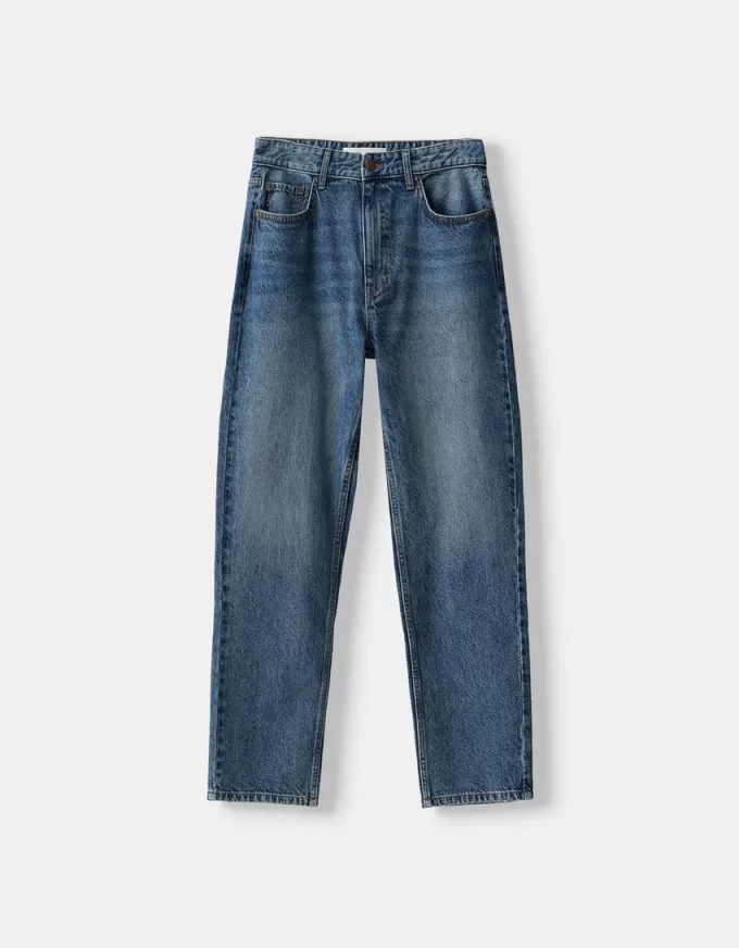 Jeans dalla vestibilità dritta