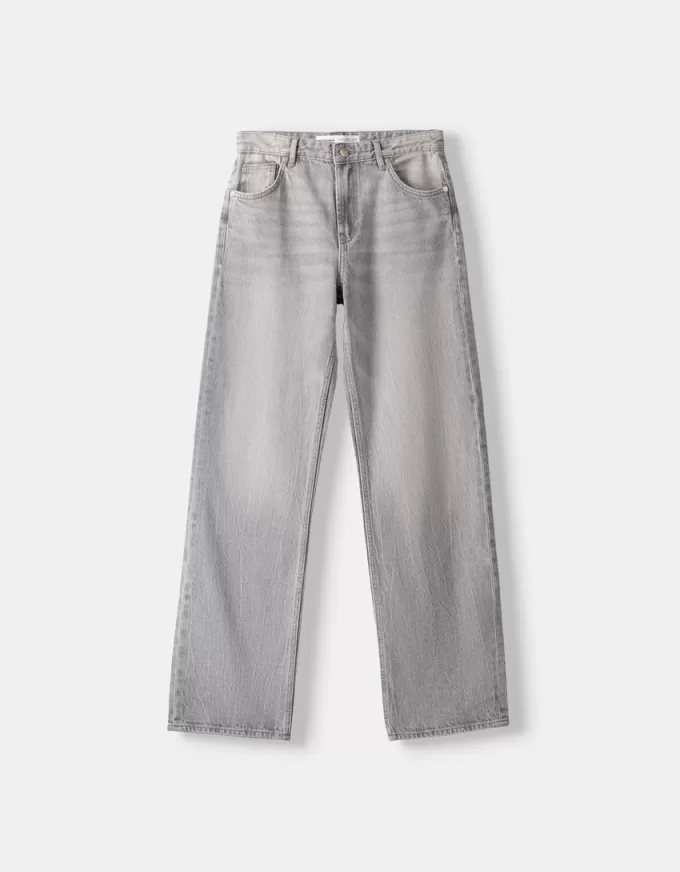 Jeans dalla vestibilità dritta