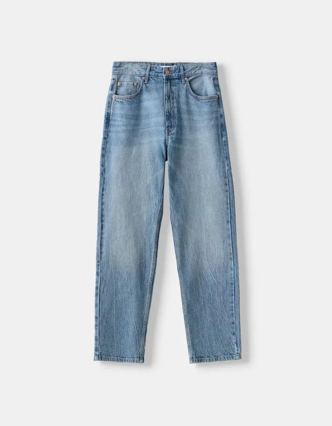 Jeans dalla vestibilità dritta
