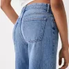 Jeans dalla vestibilità dritta