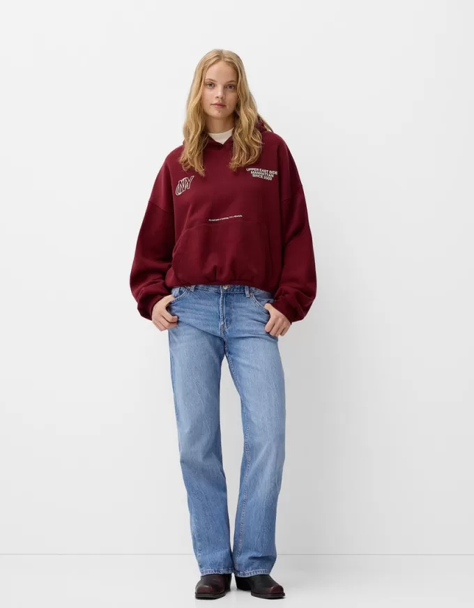 Jeans dalla vestibilità dritta