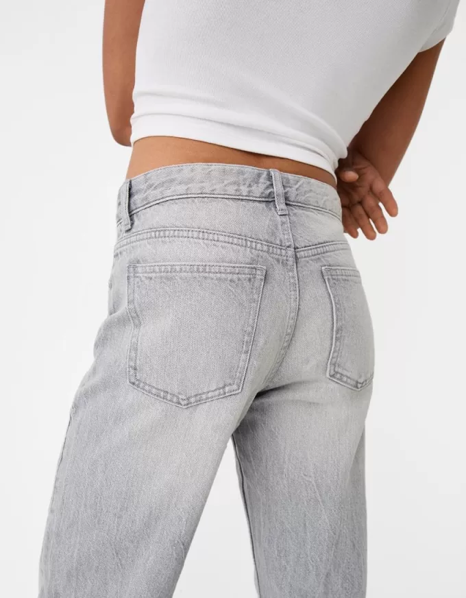 Jeans dalla vestibilità dritta