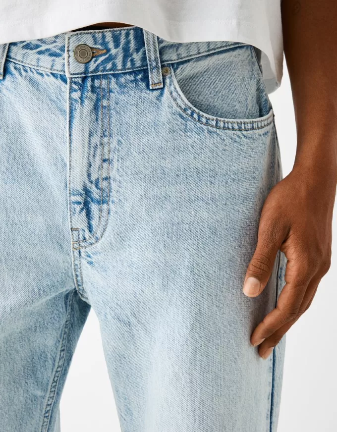 Jeans dalla vestibilità dritta