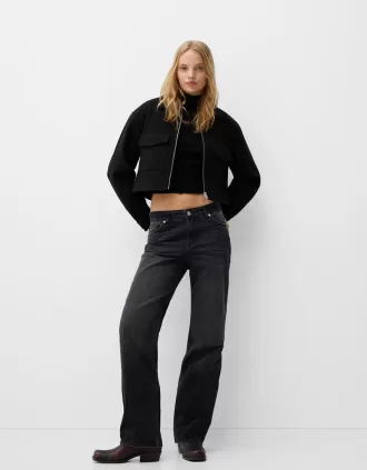 Jeans dalla vestibilità dritta