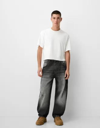 Jeans larghi a palloncino