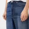 Jeans larghi ricamati
