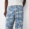 Jeans larghi stampati