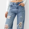 Jeans ritagliati