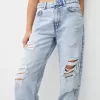 Jeans ritagliati