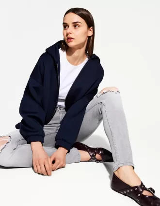 Jeans skinny a vita bassa