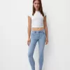 Jeans skinny a vita bassa