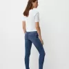 Jeans skinny a vita bassa