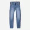 Jeans skinny a vita bassa