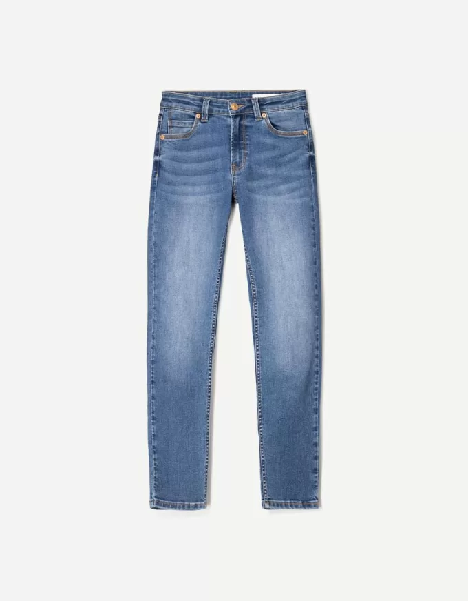 Jeans skinny a vita bassa