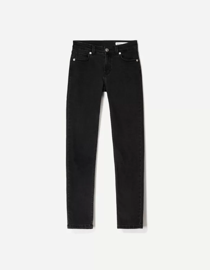 Jeans skinny a vita bassa