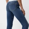 Jeans skinny a vita bassa
