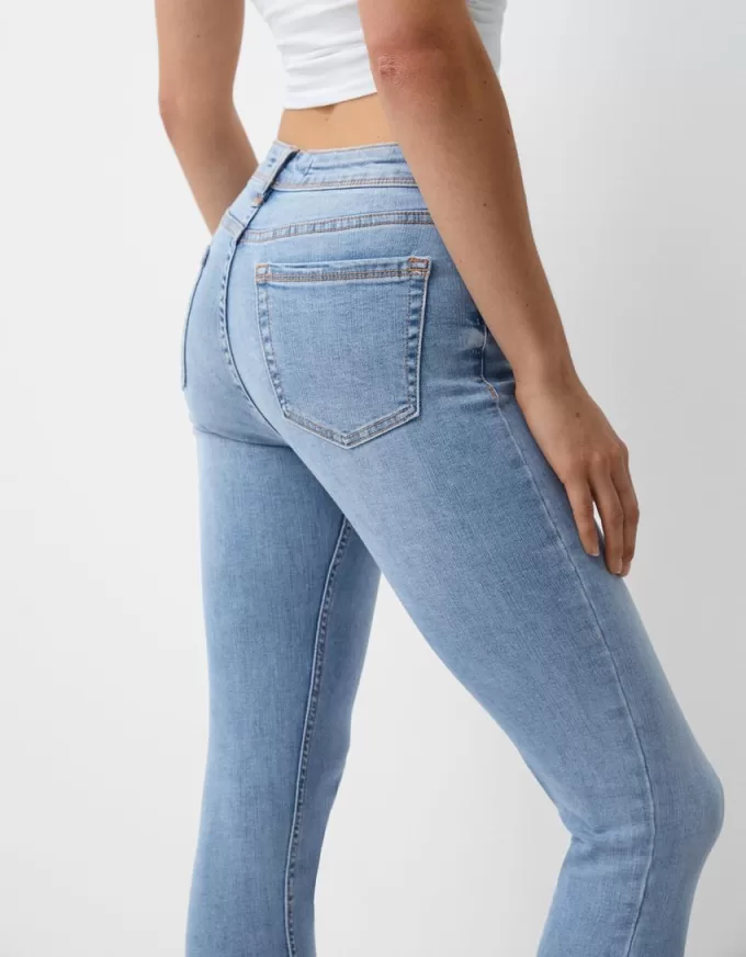 Jeans skinny a vita bassa