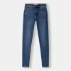 Jeans skinny a vita bassa