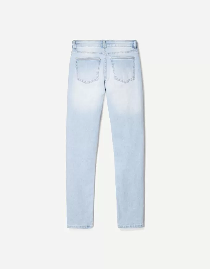 Jeans skinny a vita bassa