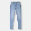 Jeans skinny a vita bassa