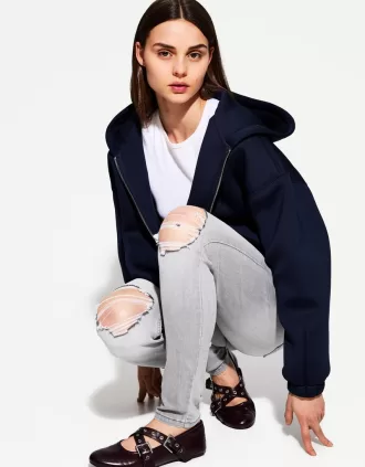 Jeans skinny a vita bassa