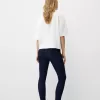 Jeans skinny a vita super alta