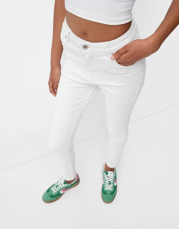 Jeans skinny a vita super alta