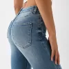 Jeans skinny a vita super alta