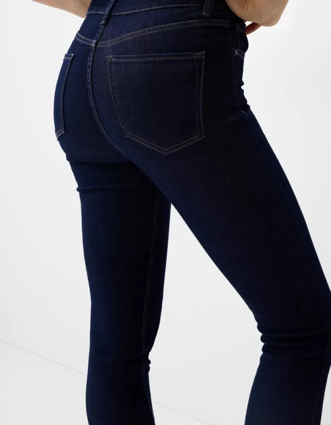 Jeans skinny a vita super alta