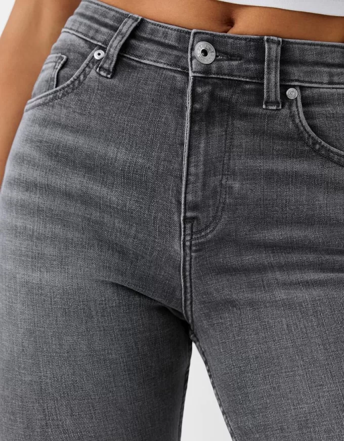 Jeans skinny a vita super alta