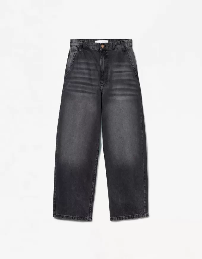 Jeans stile skater scoloriti