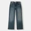 Jeans svasati con orlo diviso