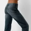 Jeans svasati con orlo diviso