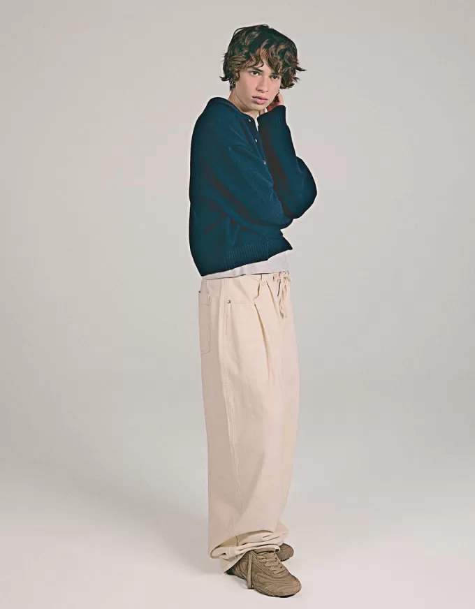 Maglia con collo polo