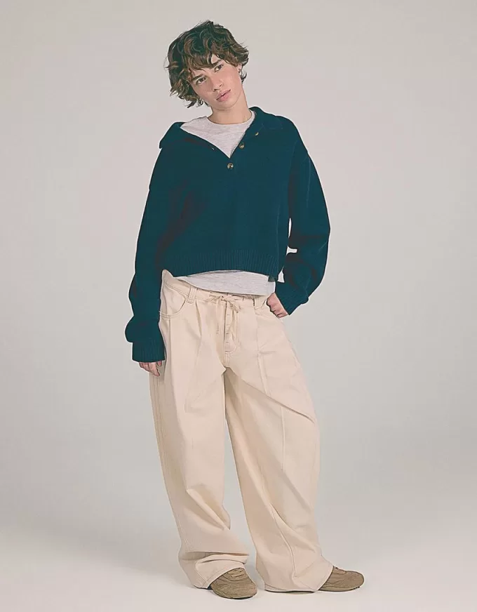 Maglia con collo polo