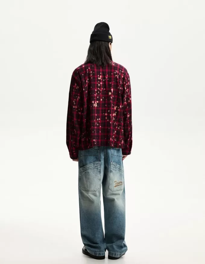 Maglia squadrata a maniche lunghe