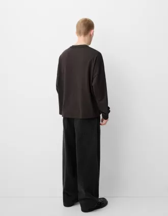 Maglietta spessa a maniche lunghe