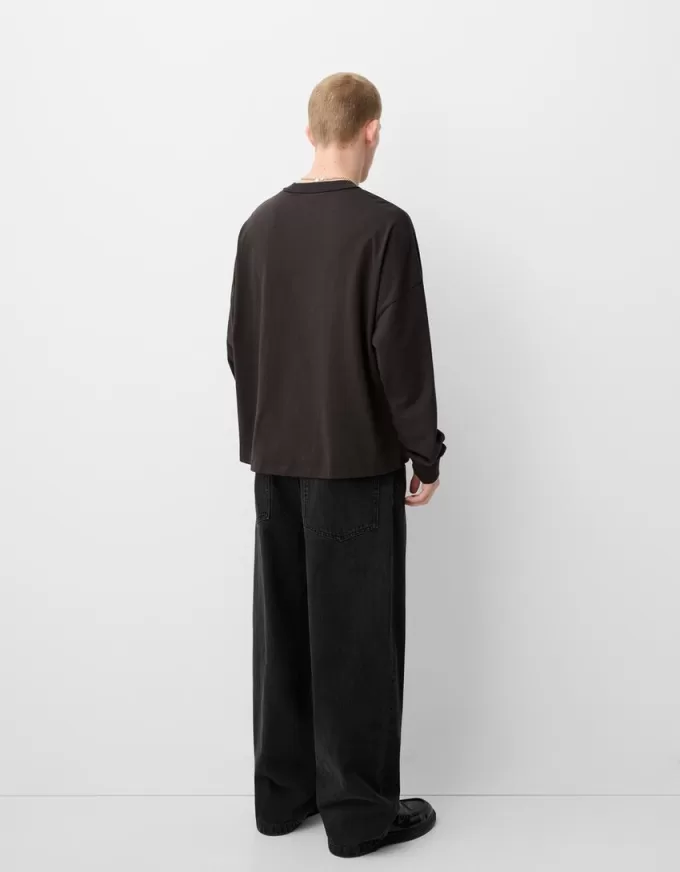 Maglietta spessa a maniche lunghe